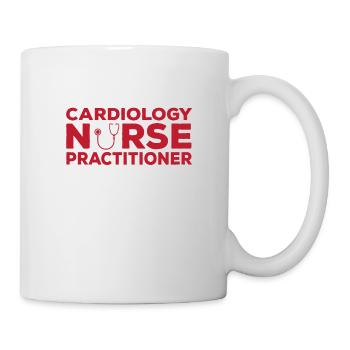 Cardiac nurse practitioner - Mug - white - Right