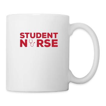 Diplôme de l’école de soins infirmiers Student Nurse Apparel - Mug blanc - blanc - Droite