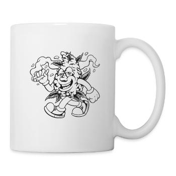 tuber, cannabis, marijuana, weed, weed - Mug - white - Right