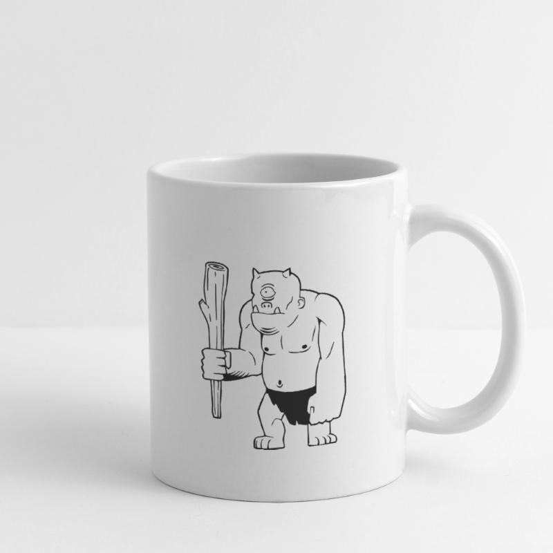 Cyclops Troll Encounter Mug