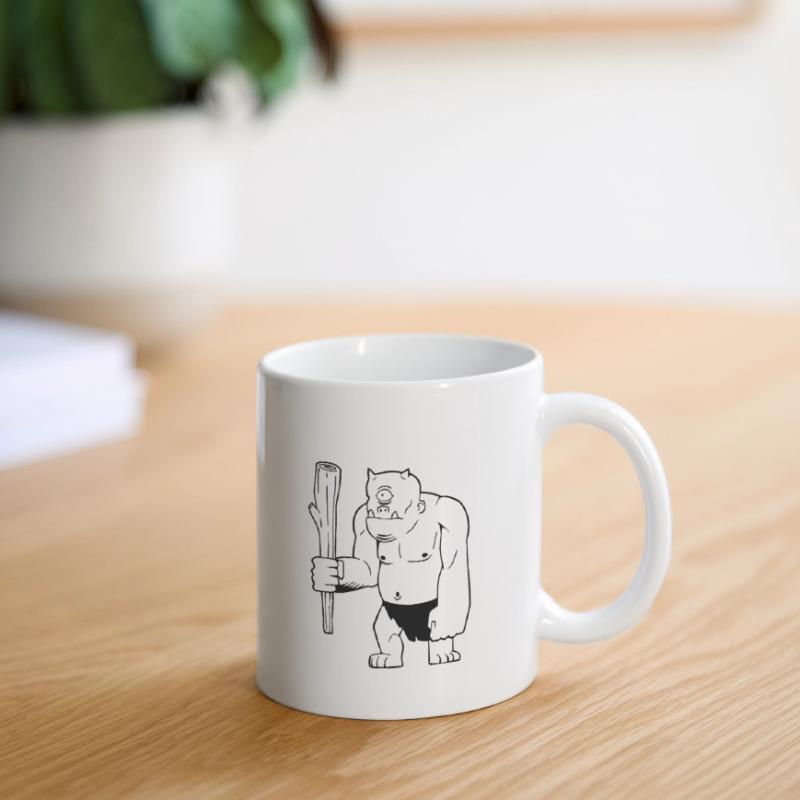 Cyclops Troll Encounter Mug