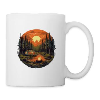 Cozy Campfire - Tasse - Weiß - Rechts