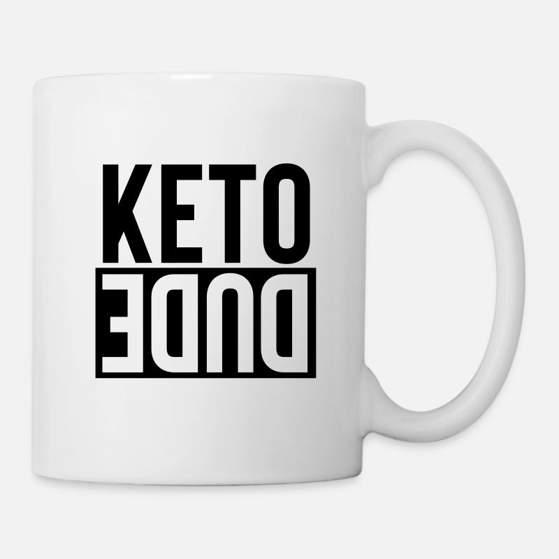 KetoDude Vector - Mug - white