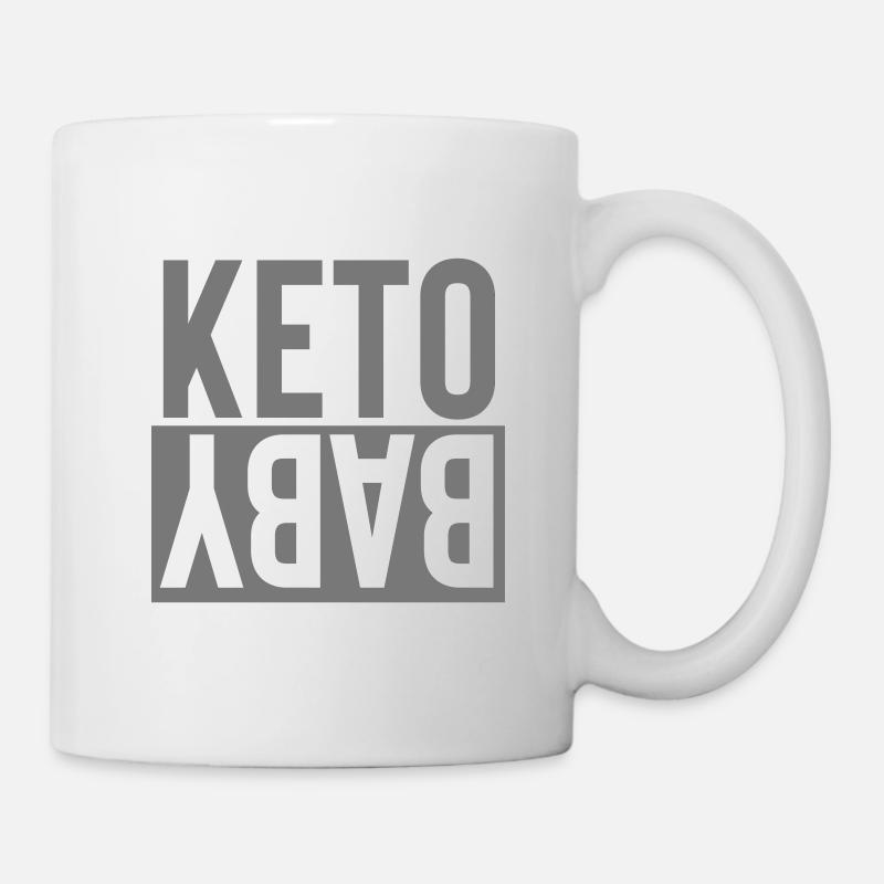 KetoBaby vector transp - Mug - white