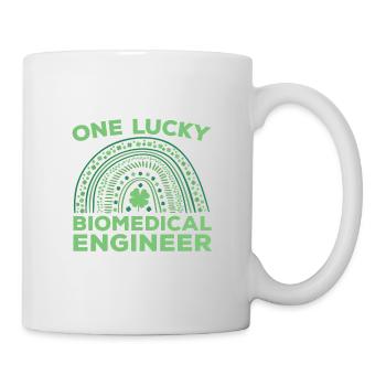 Ingénieur biomédical Fête de la Saint-Paddy - Mug blanc - blanc - Droite