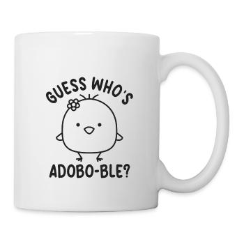 tradFunny Adobo Sac à manches - Mug blanc - blanc - Droite