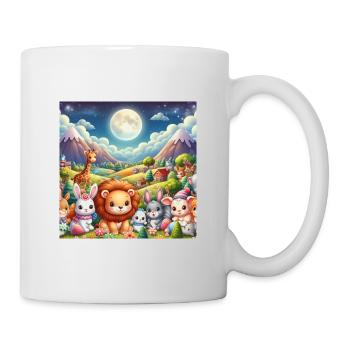 Cute animals - Mug - white - Right