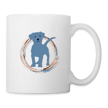 Hündchen - Tasse - Weiß - Rechts