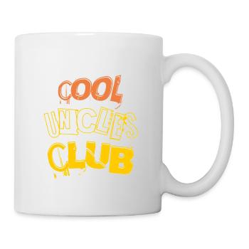 Cool Uncles Club Soon To Be Uncle Funny Saying - Mug - white - Right