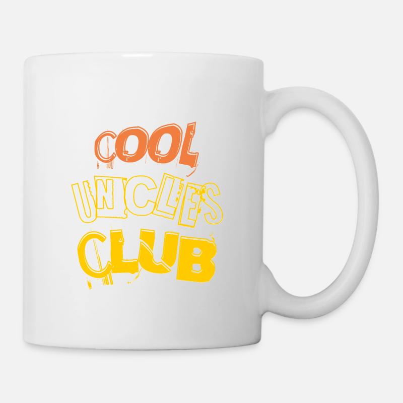Cool Uncles Club Soon To Be Uncle Funny Saying - Mug - white