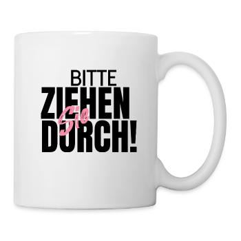 Please go through ! Party Fitness Humor Funny - Mug - white - Right