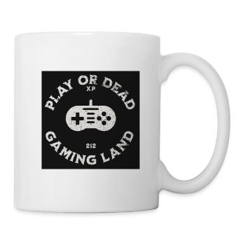 Conception de manette de jeu rétro - Mug blanc - blanc - Droite