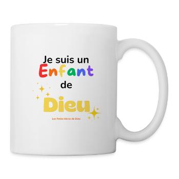 Je suis un enfant de Dieu - Mug blanc - blanc - Droite