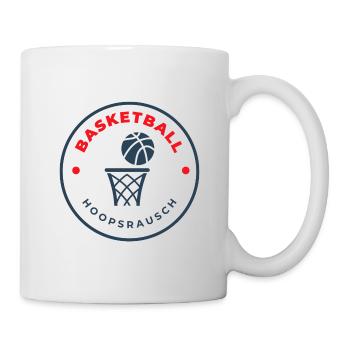Hoopsrausch Logo Basketball - Mug - white - Right
