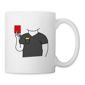 Referee soccer - Mug - white - Right