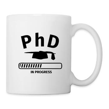 PhD thesis thesis load thesis - Mug - white - Right