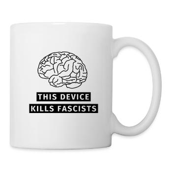 Anti-fascist humor - anti-racism - Mug - white - Right