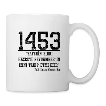 1453 Fatih Sultan Mehmet - Tasse - Weiß - Rechts