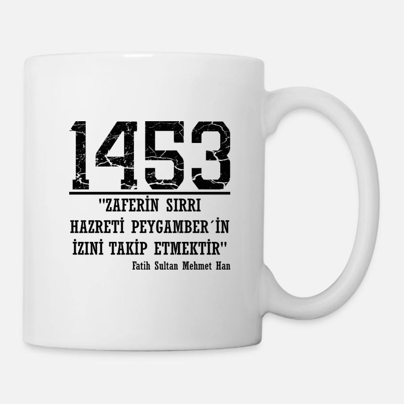 1453 Fatih Sultan Mehmet - Mug - white