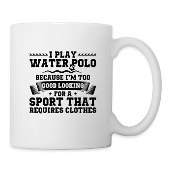 Wasserball Spieler | Sport Team Trainer Geschenke - Tasse - Weiß - Rechts