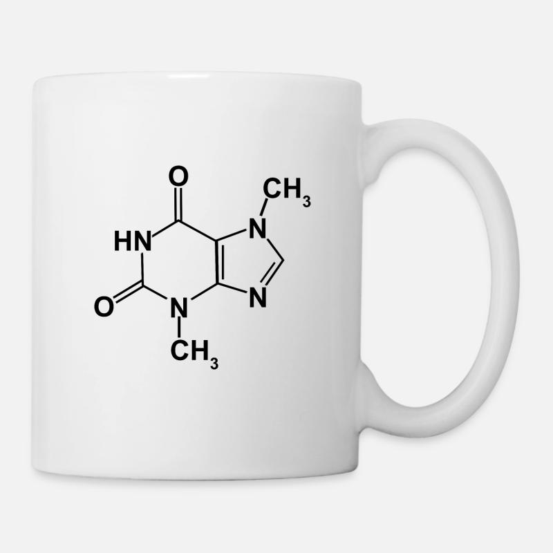 Chocolate Chemical Formula for Cocoa - Mug - white