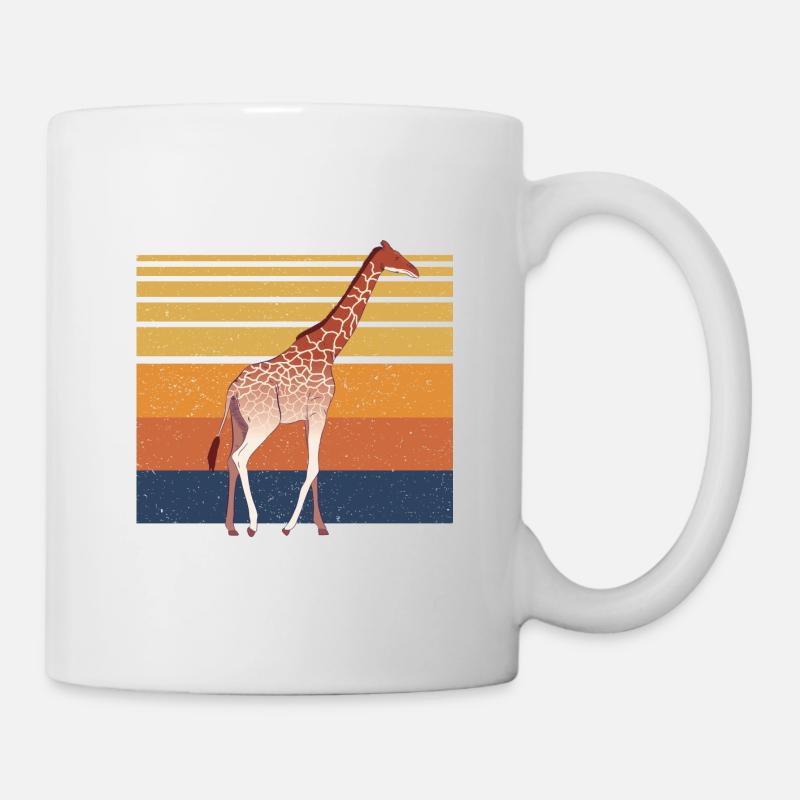 Giraffe - Tasse - Weiß