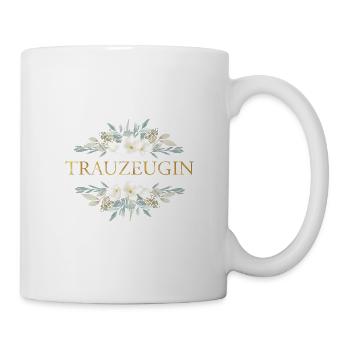 Team Braut Trauzeugin personalisierbar - Tasse - Weiß - Rechts