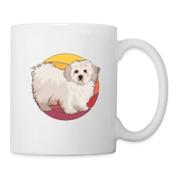 Malteser Retro Sunset - Mug blanc - blanc - Droite