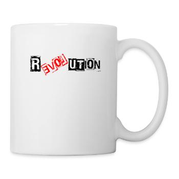 Revolution Love - Tasse - Weiß - Rechts
