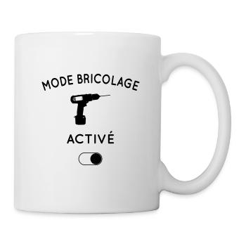 Humour - Mode bricolage activé - Mug blanc - blanc - Droite