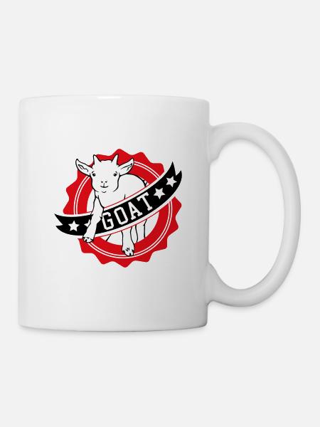 GOAT greatest chèvre - Mug blanc - blanc