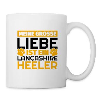 Lancashire-Heeler Geschenke lustig - Tasse - Weiß - Rechts