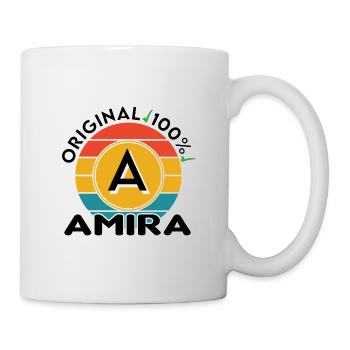 Amira - Tasse - Weiß - Rechts
