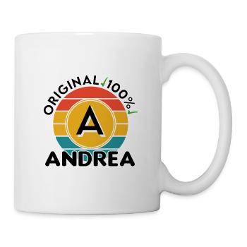 Andrea - Tasse - Weiß - Rechts
