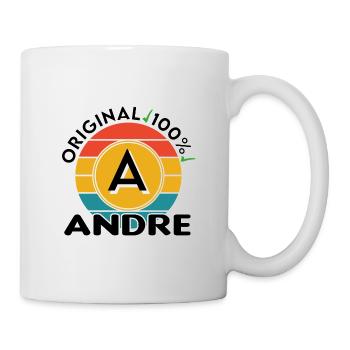 Andre - Tasse - Weiß - Rechts