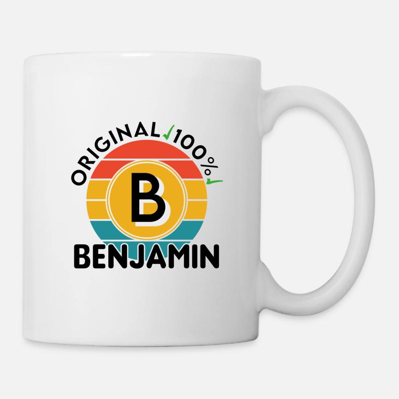 Benjamin - Tasse - Weiß