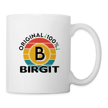 Birgit - Tasse - Weiß - Rechts