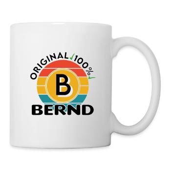 Bernd - Tasse - Weiß - Rechts
