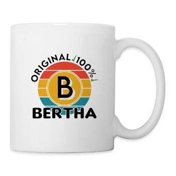 Bertha - Tasse - Weiß - Rechts
