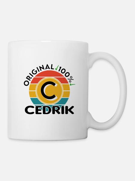 Cedrik - Tasse - Weiß