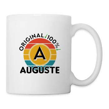 Auguste - Tasse - Weiß - Rechts