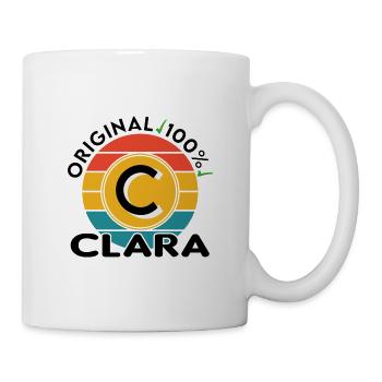 Clara - Tasse - Weiß - Rechts
