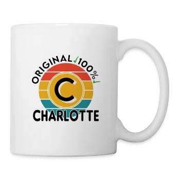 Charlotte - Tasse - Weiß - Rechts