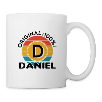 Daniel - Tasse - Weiß - Rechts