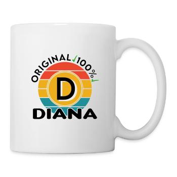 Diana - Tasse - Weiß - Rechts