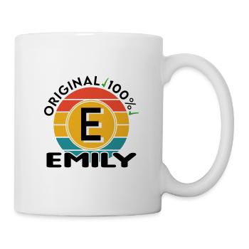 Emily - Tasse - Weiß - Rechts