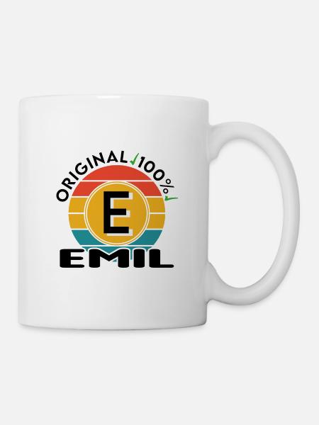 Emil - Tasse - Weiß