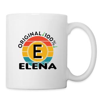 Elena - Tasse - Weiß - Rechts