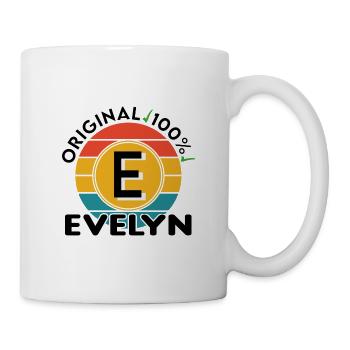 Evelyn - Tasse - Weiß - Rechts