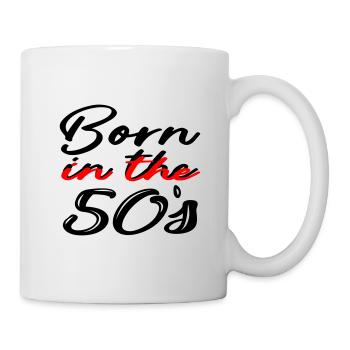 Anniversaire / Age / Naissance / Cadeau / Humour - Mug blanc - blanc - Droite